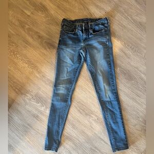 Mossimo Supply Co. Women's Blue Skinny Jeans